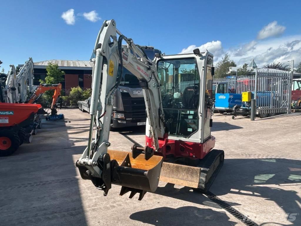 Takeuchi TB 325 R Mini ekskavatörler, 7 tona dek