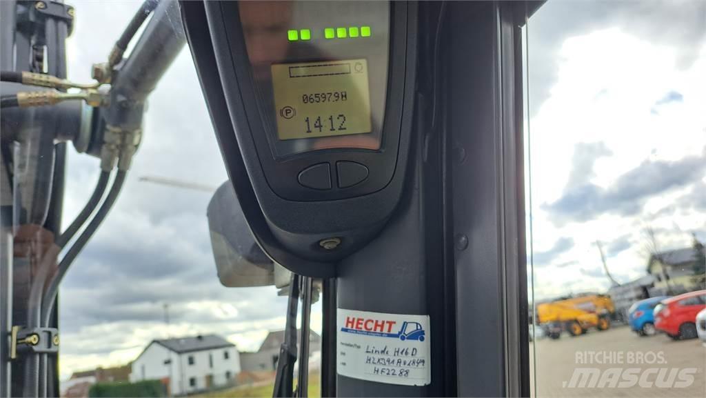 Linde H16D Dizel forkliftler
