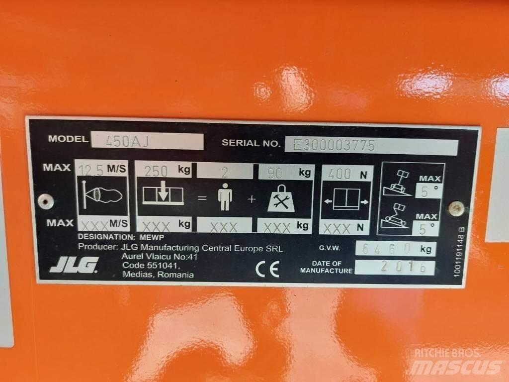 JLG 450 AJ Körüklü personel platformları