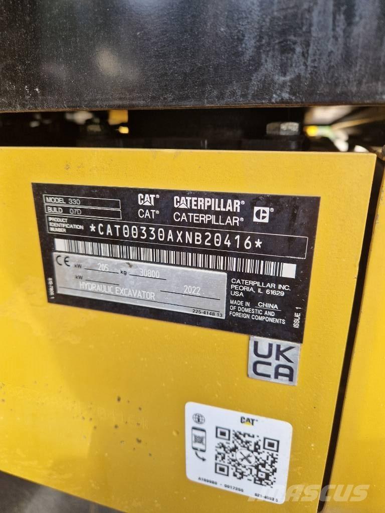 CAT 330 SLR Paletli ekskavatörler