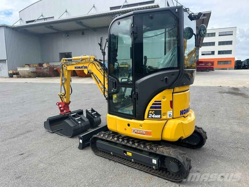 Komatsu PC 24 MR-5 Mini ekskavatörler, 7 tona dek