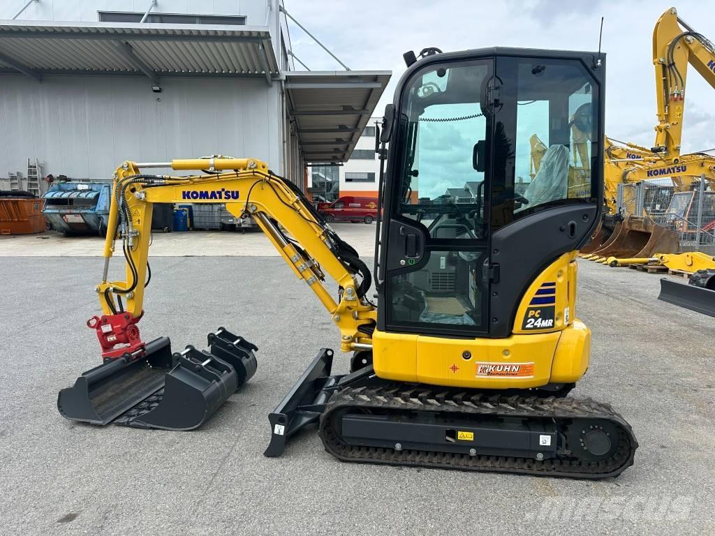 Komatsu PC 24 MR-5 Mini ekskavatörler, 7 tona dek