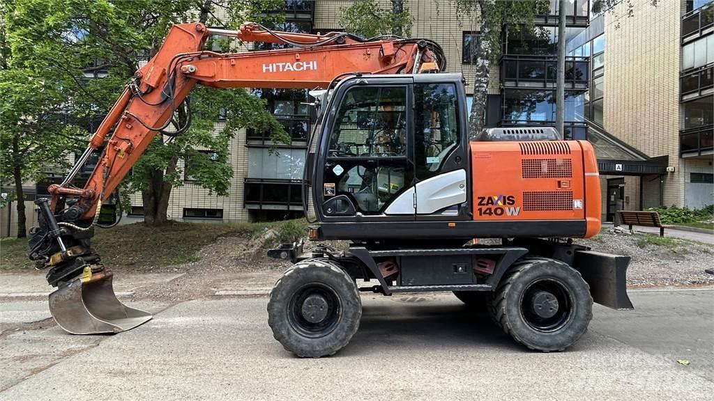 Hitachi ZX140W-5B Lastik tekerli ekskavatörler