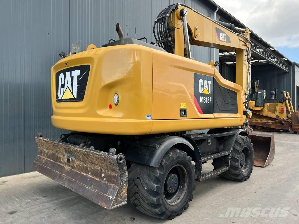CAT M318F Lastik tekerli ekskavatörler