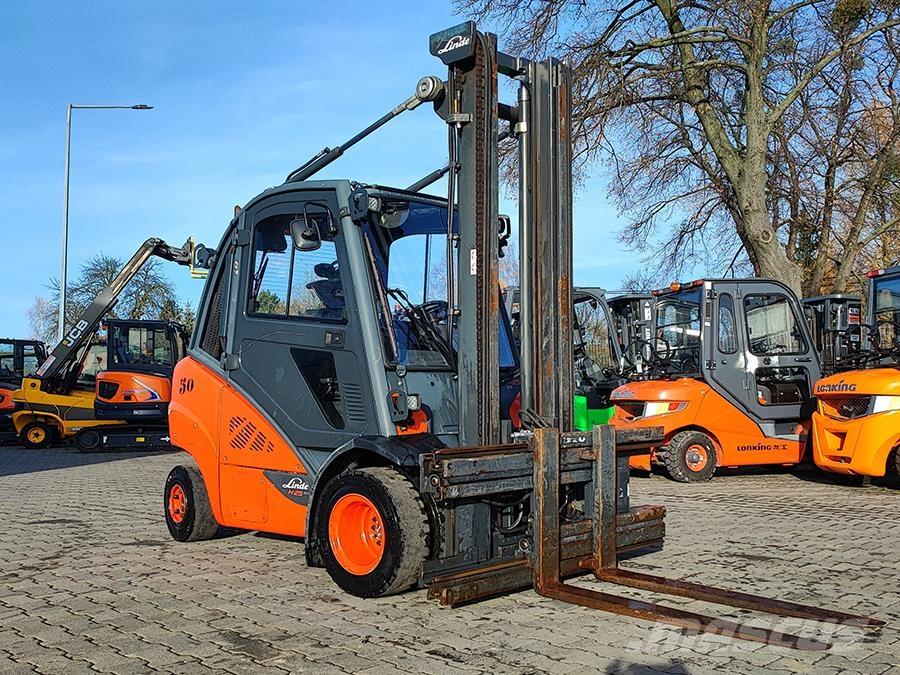 Linde H25T-02/600 LPG'li forkliftler