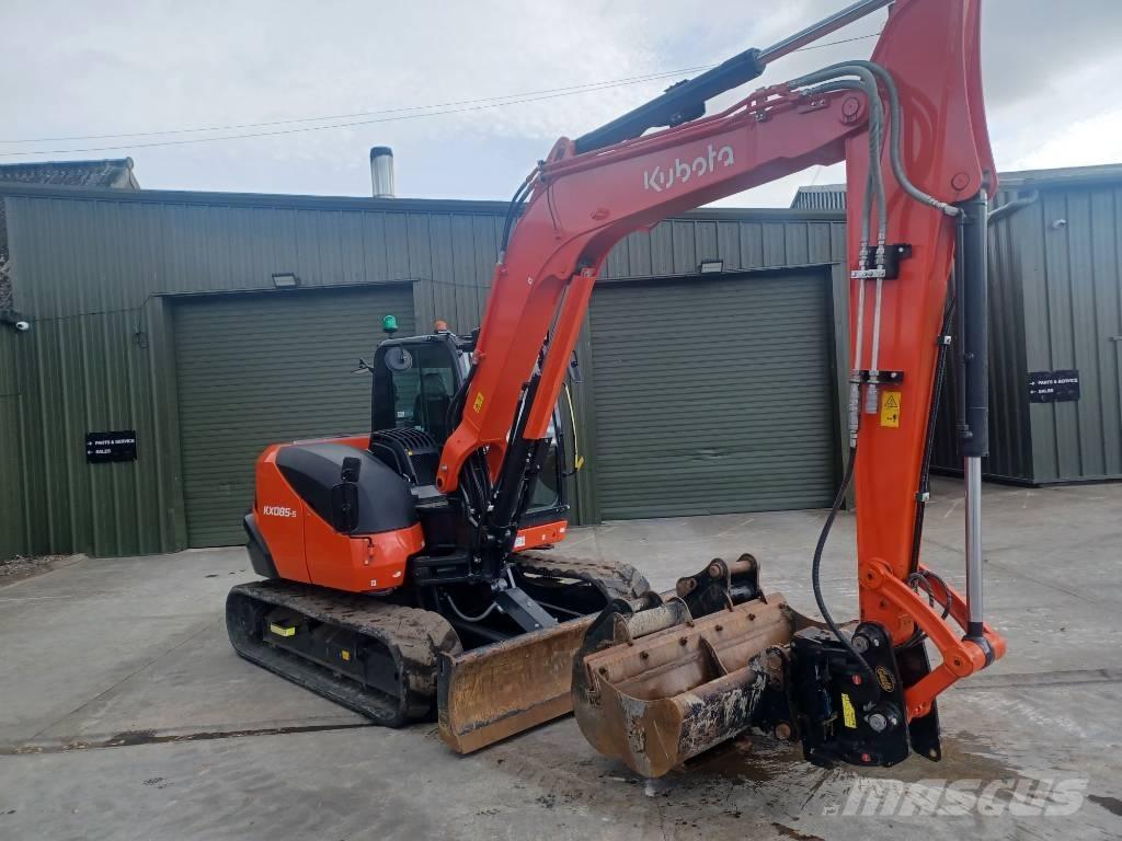 Kubota KX 085-5 Midi ekskavatörler 7 - 12 t