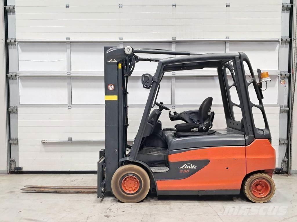Linde E30L-01 Elektrikli forkliftler