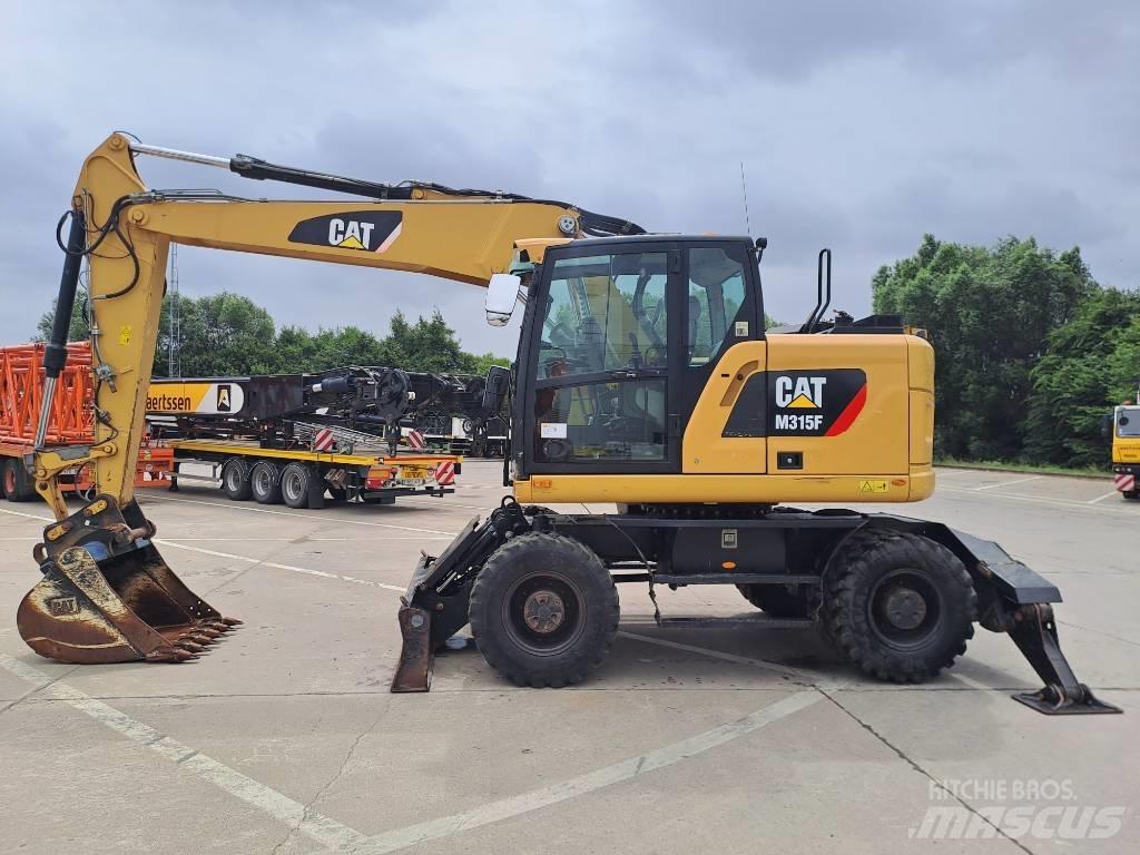 CAT M315F Lastik tekerli ekskavatörler