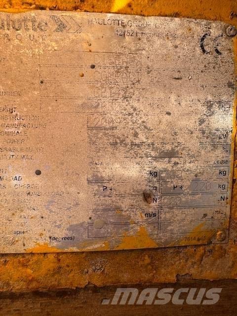 Haulotte Compact 12 Makasli platformlar
