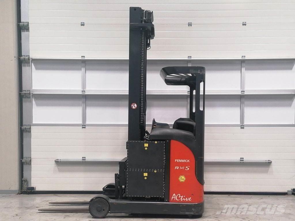 Linde R14 EX S Reach truck - depo içi istif araçları