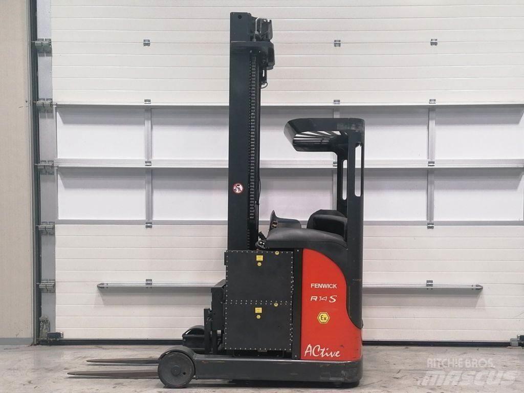 Linde R14 EX S Reach truck - depo içi istif araçları