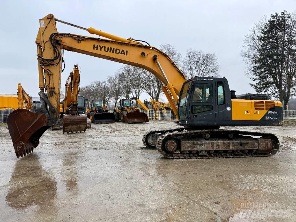 Hyundai R320LC-7A Paletli ekskavatörler