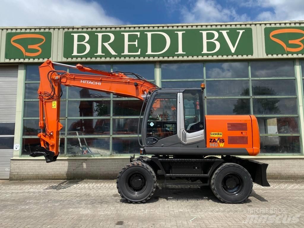 Hitachi ZX 140 W-3 Lastik tekerli ekskavatörler