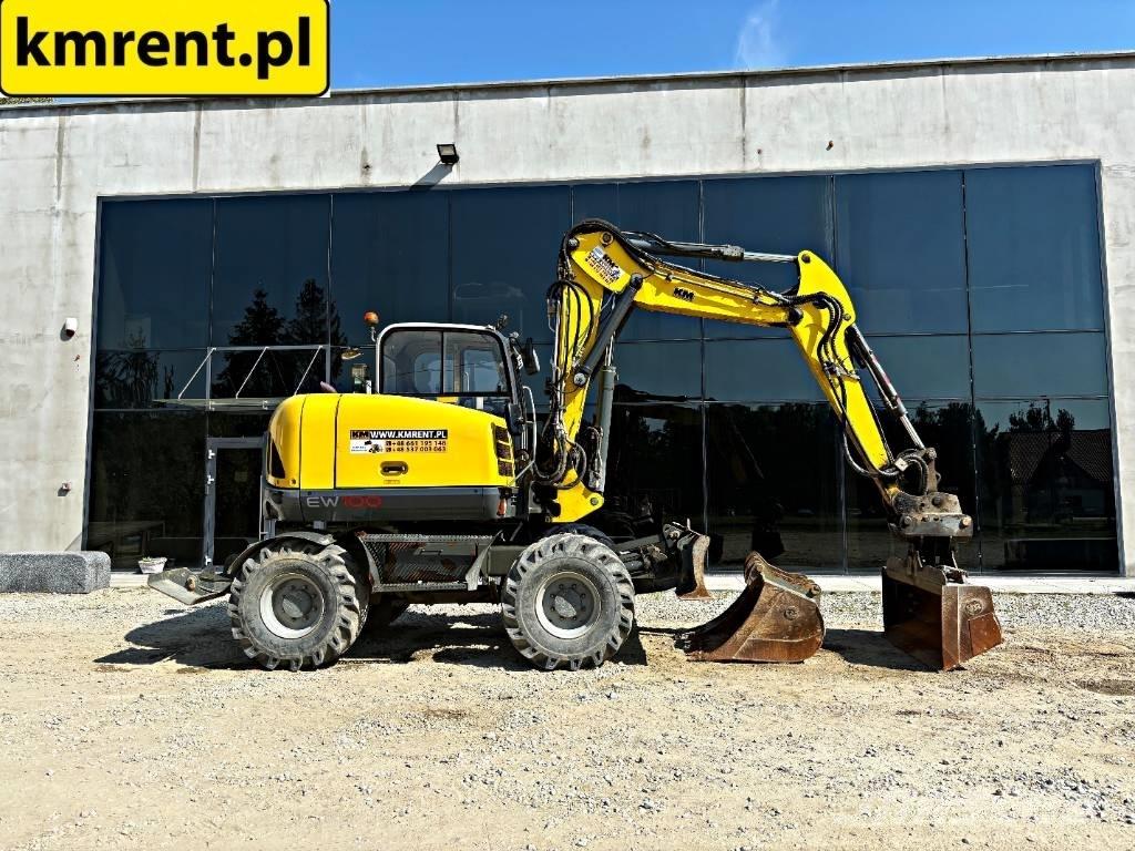 Wacker Neuson EW 100 Lastik tekerli ekskavatörler