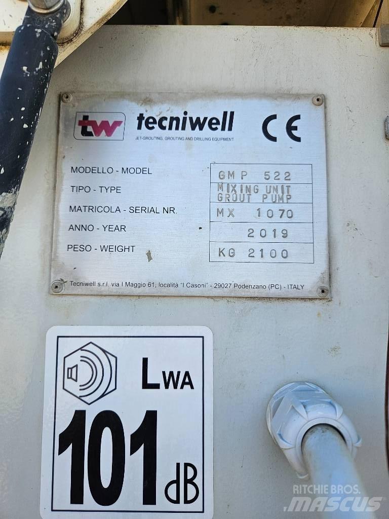  Tecniwell   GMP522 Beton / harç karıştırıcılar