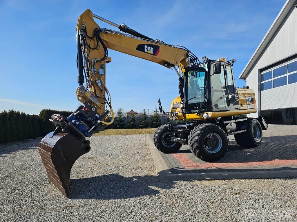 CAT 313 D Lastik tekerli ekskavatörler