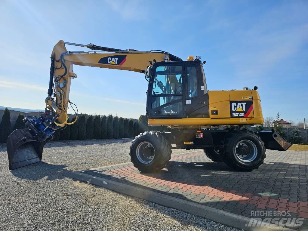 CAT 313 D Lastik tekerli ekskavatörler