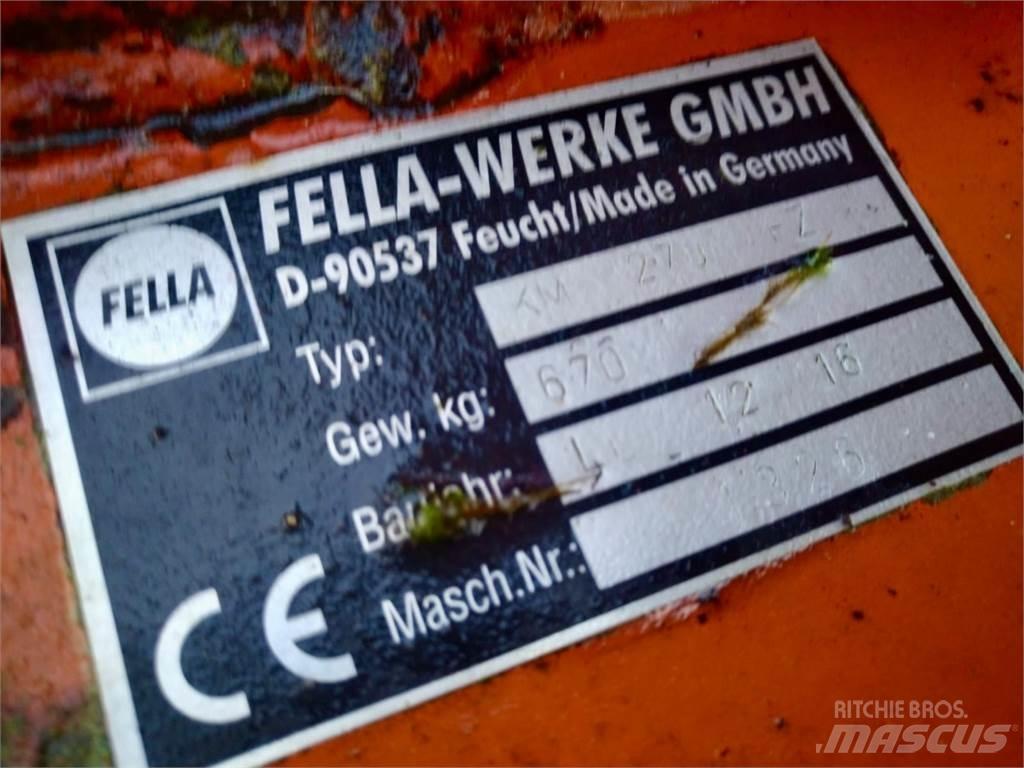 Fella KM 270 FZ Diskli çayir biçme makinasi