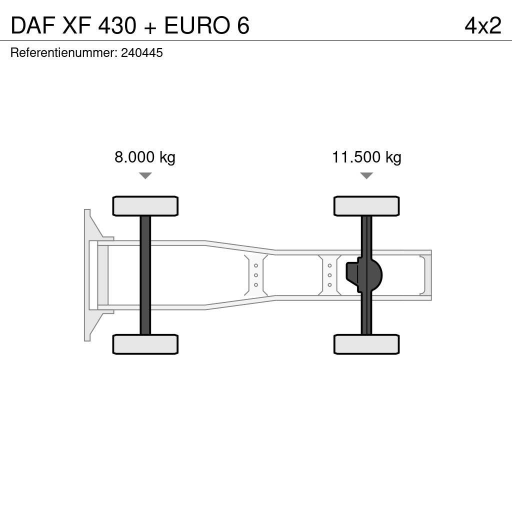 DAF XF 430 + EURO 6 Çekiciler