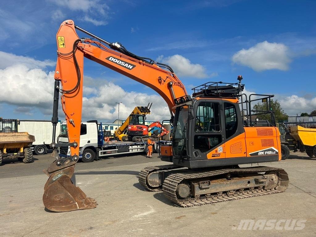 Doosan DX140 LC-7 Paletli ekskavatörler