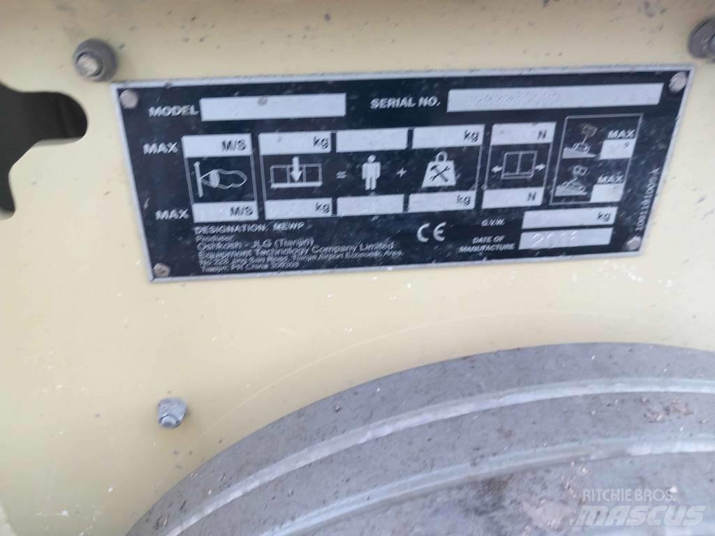 JLG 10 RS Makasli platformlar