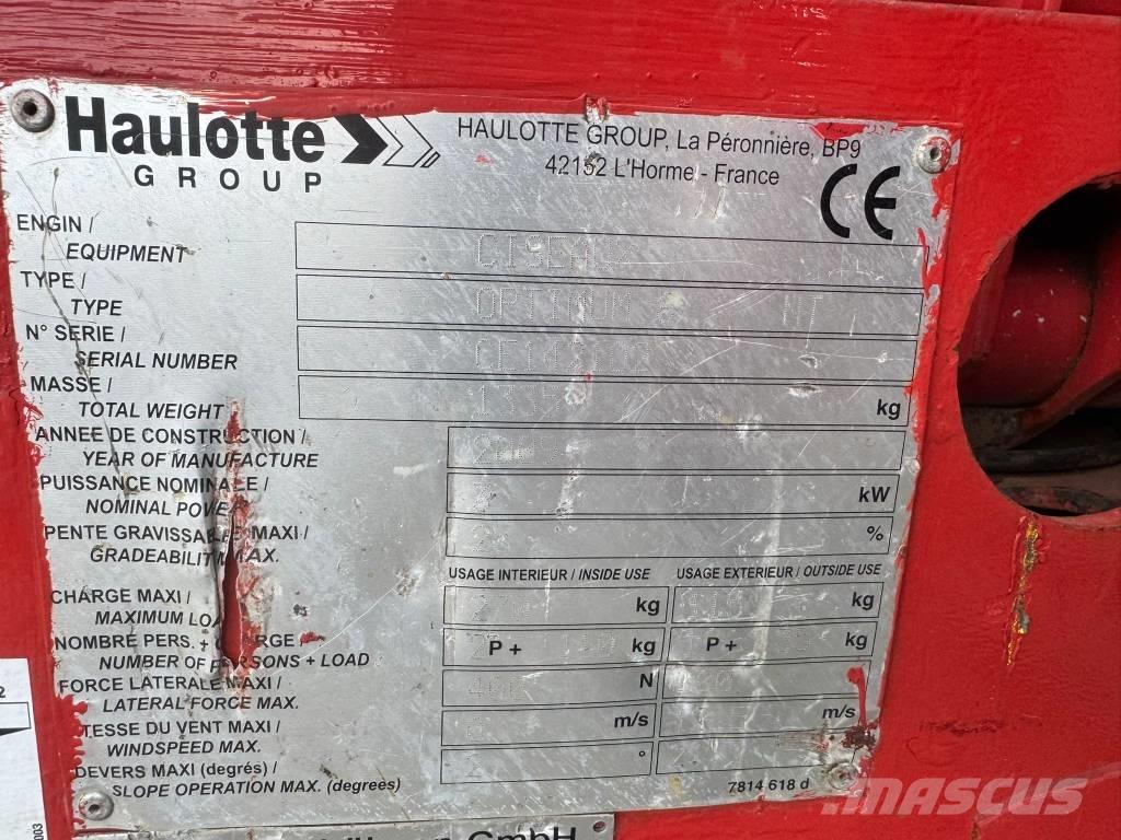 Haulotte Optimum  6 Makasli platformlar