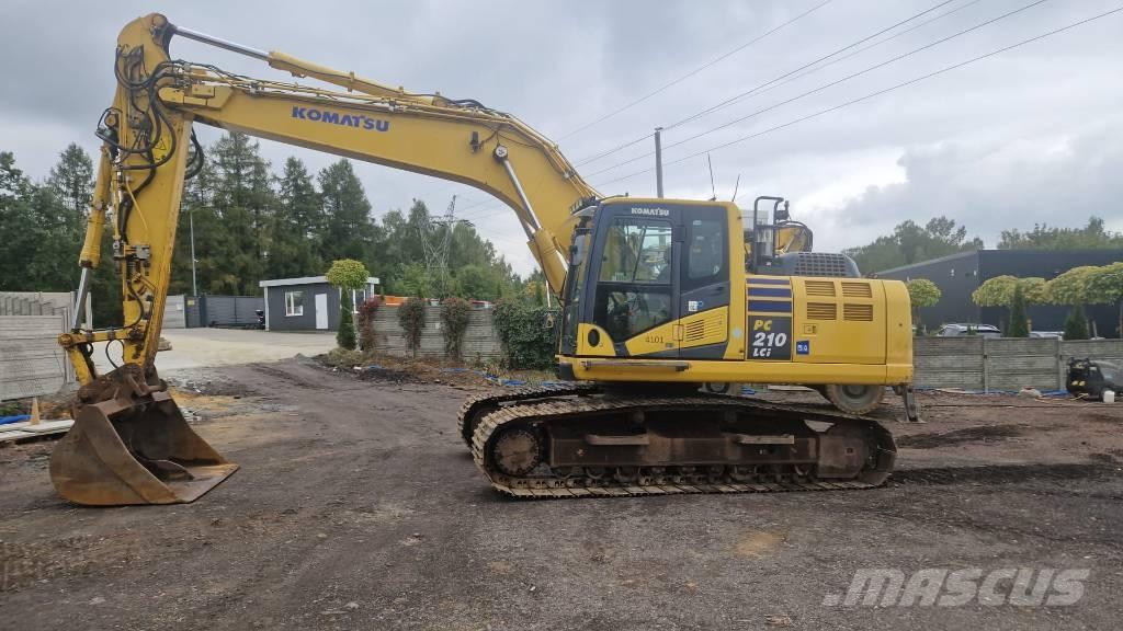 Komatsu PC210 LCi‑10 Paletli ekskavatörler