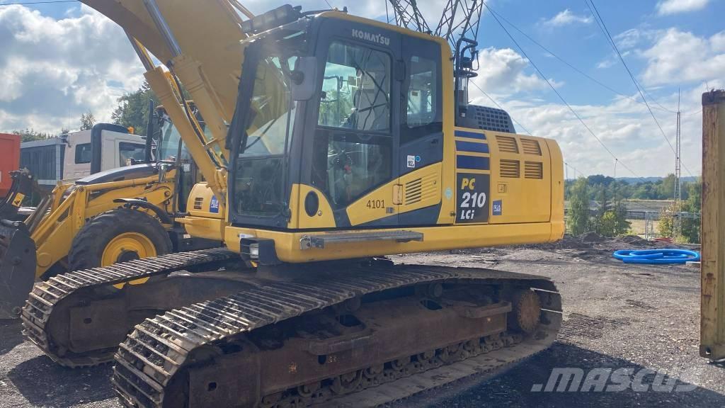 Komatsu PC210 LCi‑10 Paletli ekskavatörler