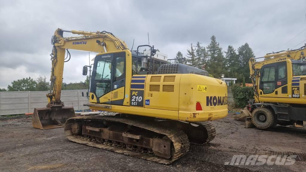 Komatsu PC210 LCi‑10 Paletli ekskavatörler