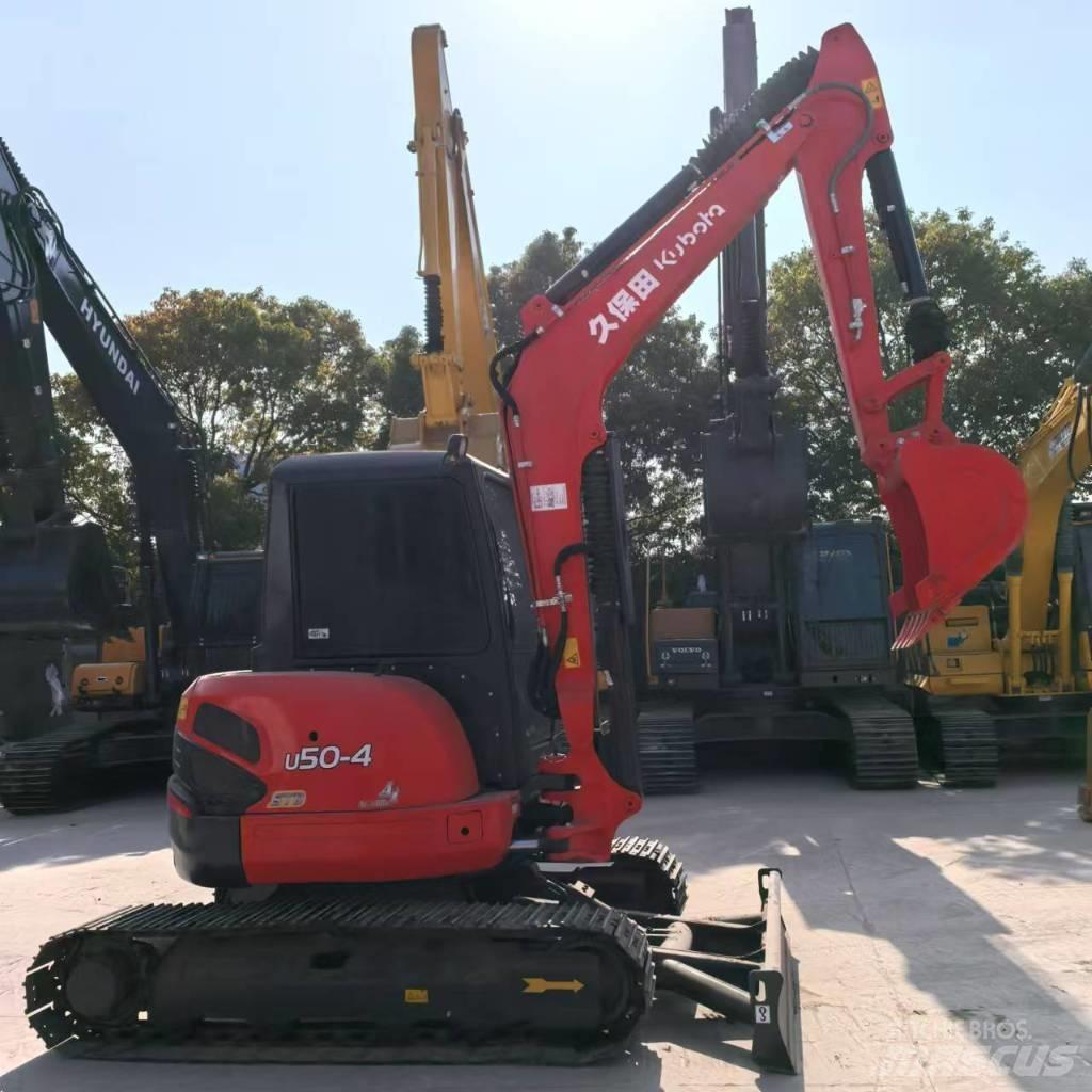 Kubota U 50 Mini ekskavatörler, 7 tona dek