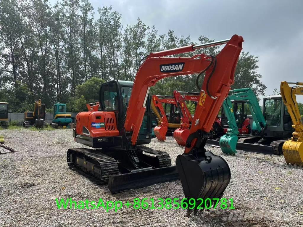 Doosan DX 60 Mini ekskavatörler, 7 tona dek