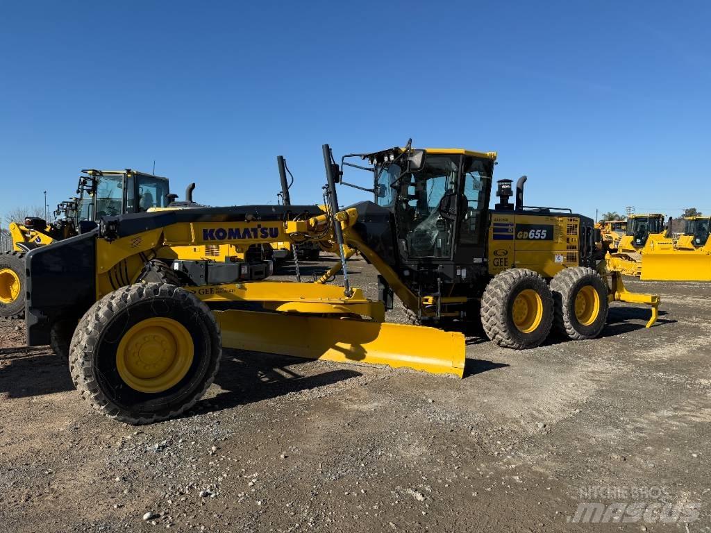Komatsu GD655-7 Greyderler