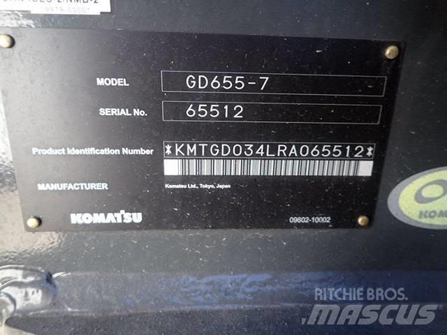 Komatsu GD655-7 Greyderler