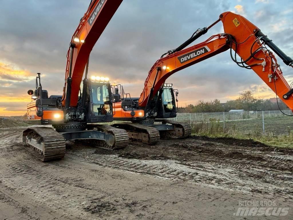 Doosan DX 255 Paletli ekskavatörler
