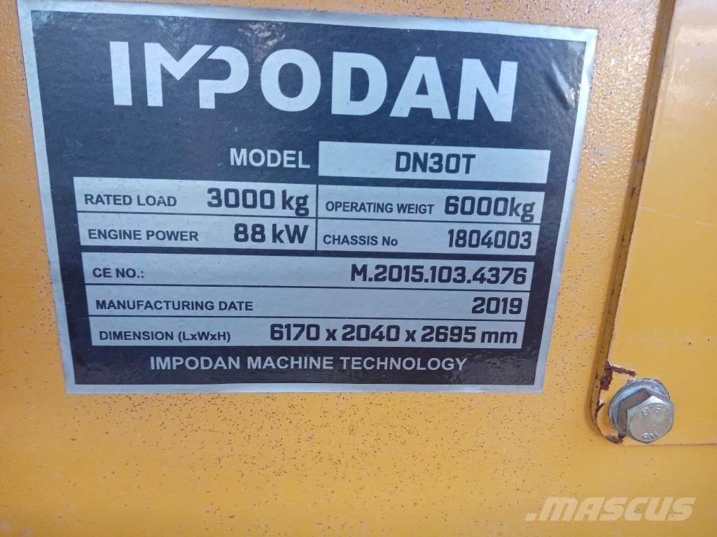 Impodan DN30T Teleskopik tekerlekli yükleyiciler