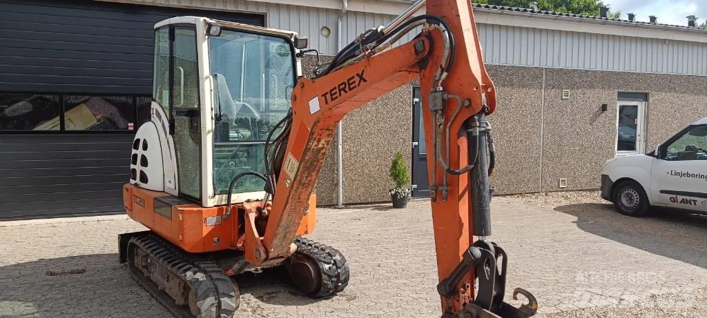 Terex TC 29 Mini ekskavatörler, 7 tona dek