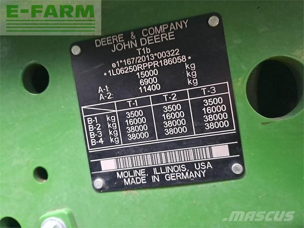 John Deere 6r250 Traktörler