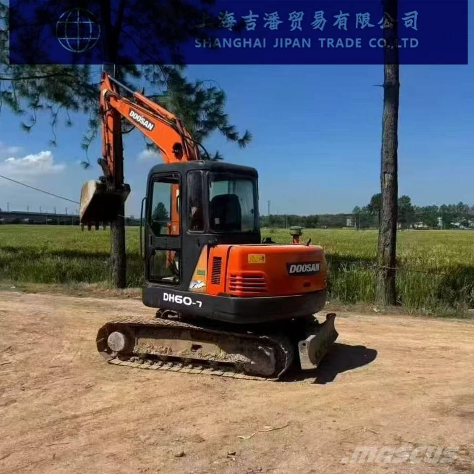 Doosan DH 60 Mini ekskavatörler, 7 tona dek