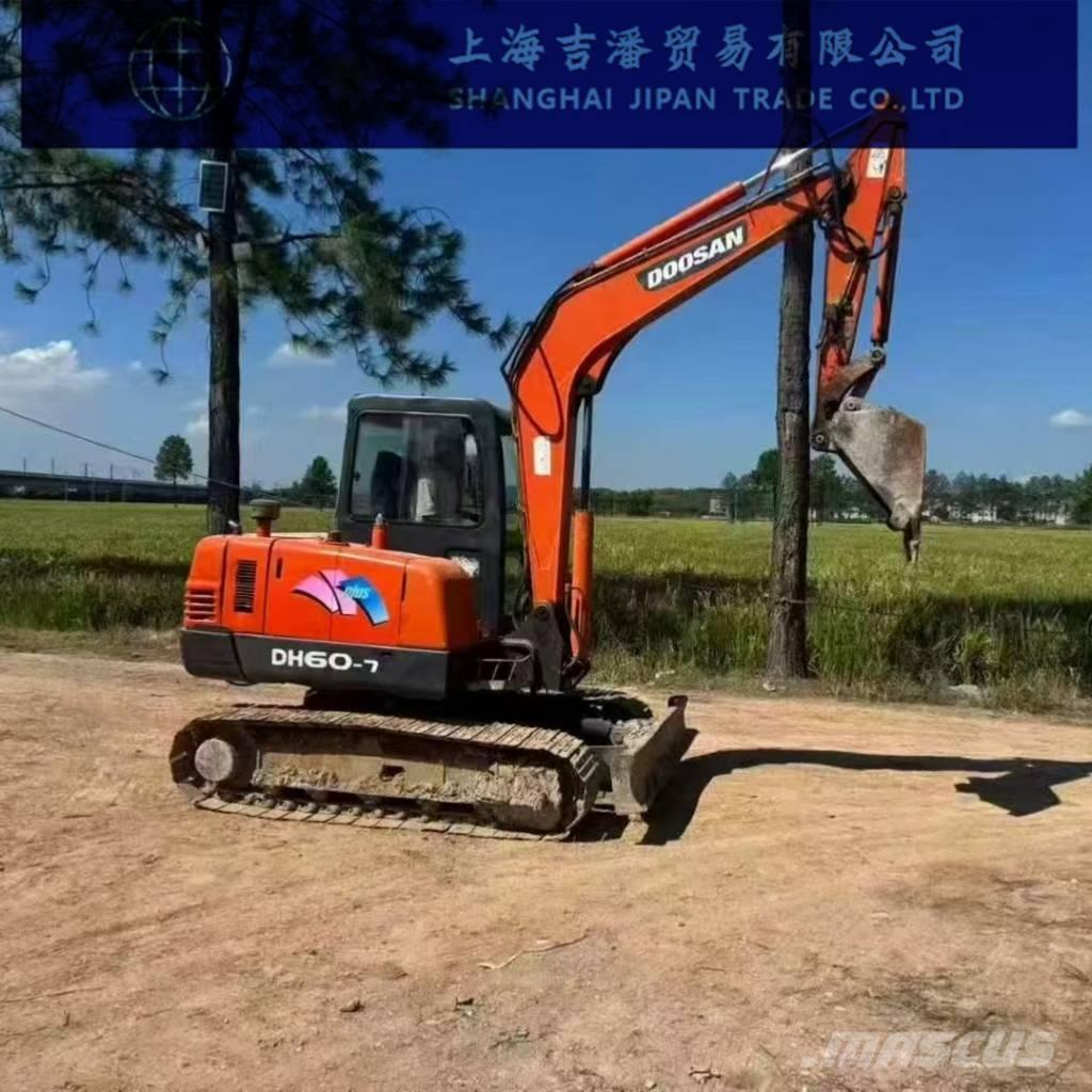 Doosan DH 60 Mini ekskavatörler, 7 tona dek