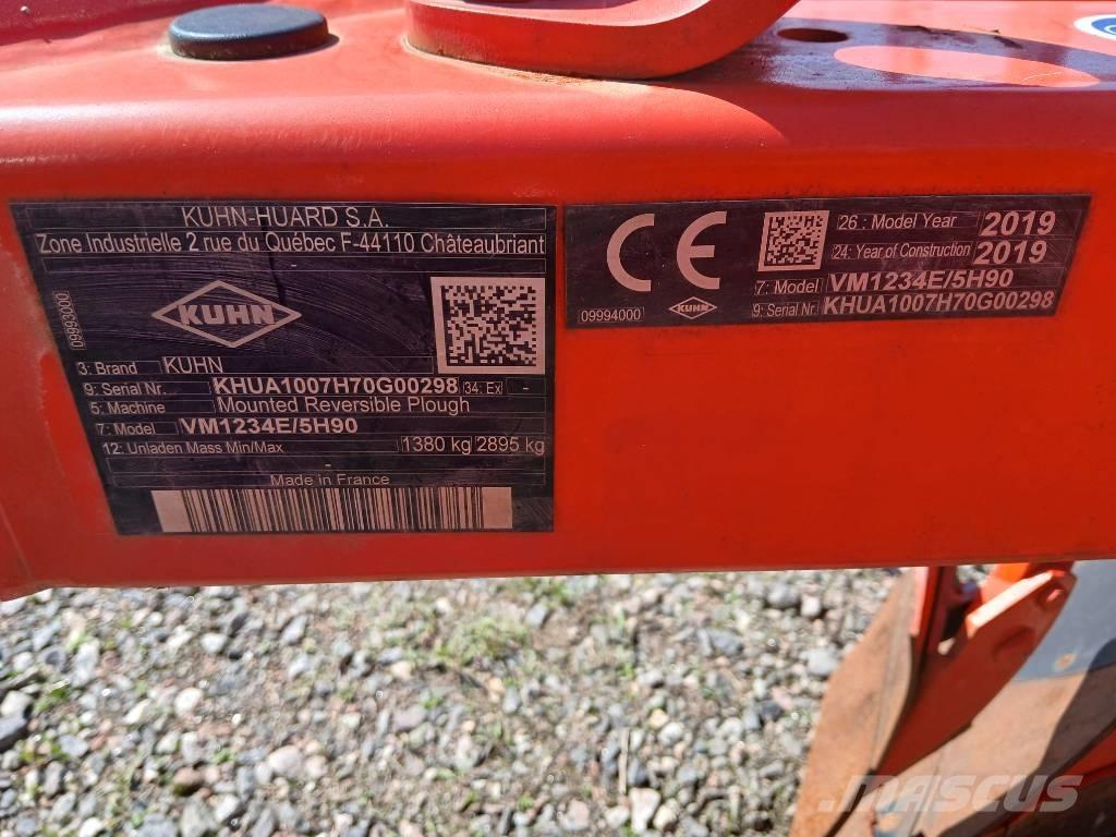 Kuhn Vari-Master 123 Döner pulluklar