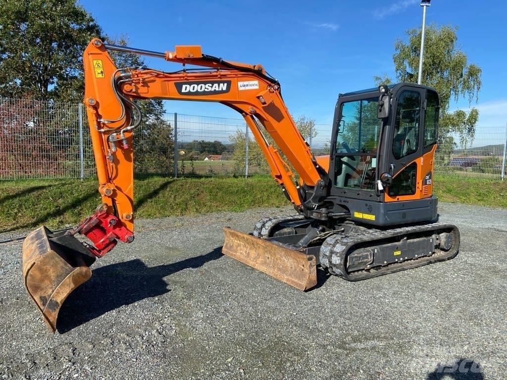 Doosan DX63-3 Paletli ekskavatörler