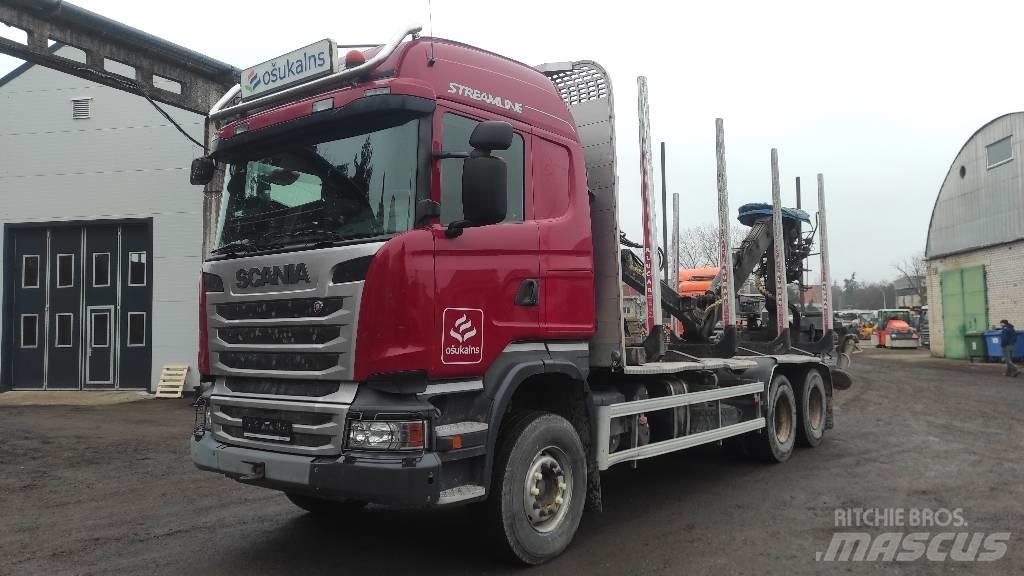 Scania R410 Tomruk kamyonlari