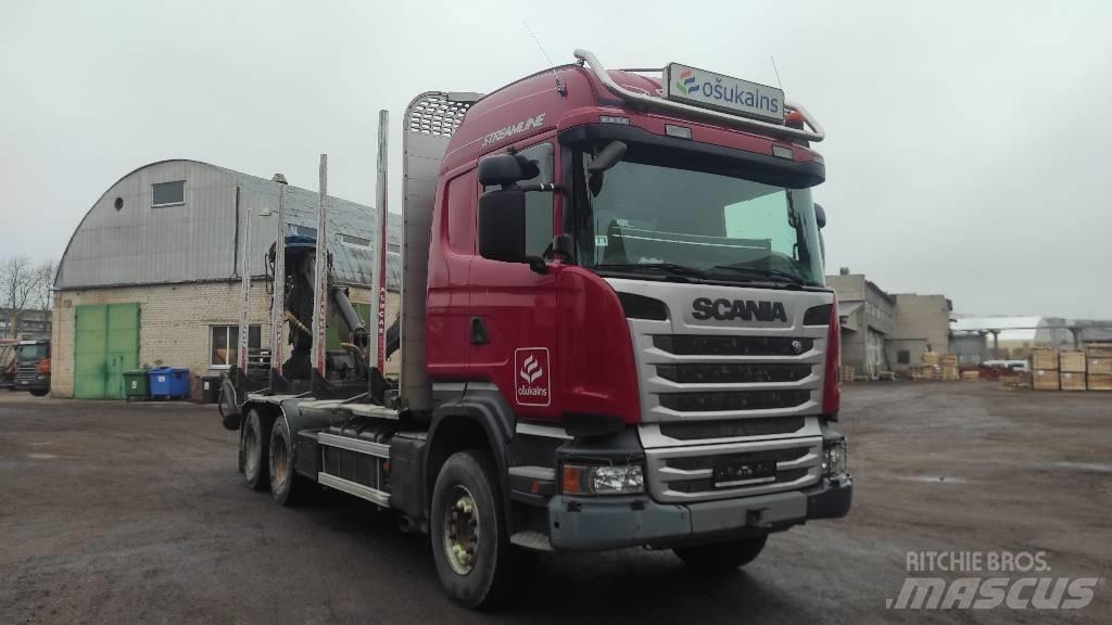 Scania R410 Tomruk kamyonlari