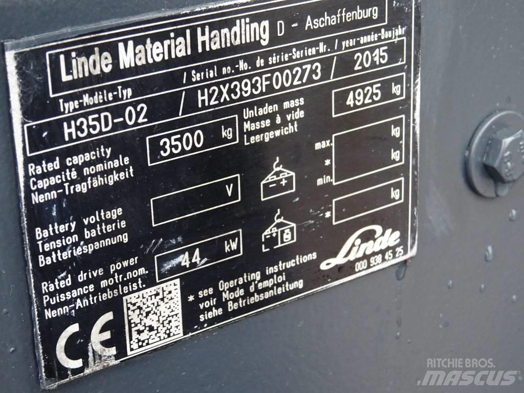 Linde H35D-02 Dizel forkliftler