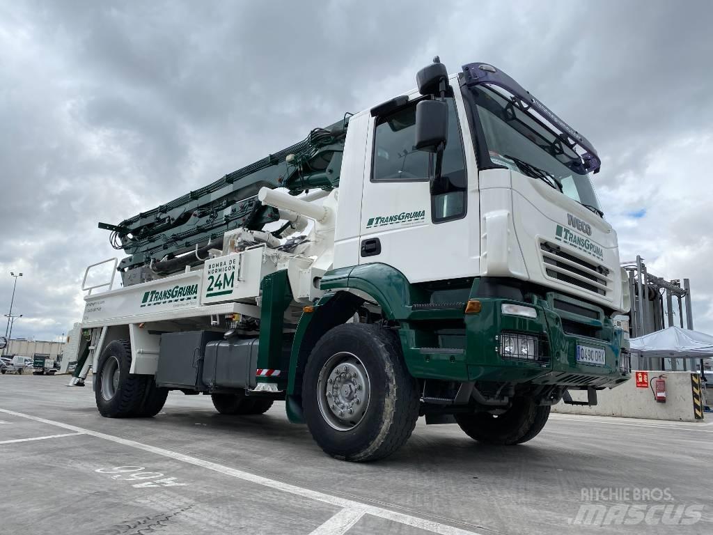 Junjin JS-Z2511 24M Beton dağıtım bomları