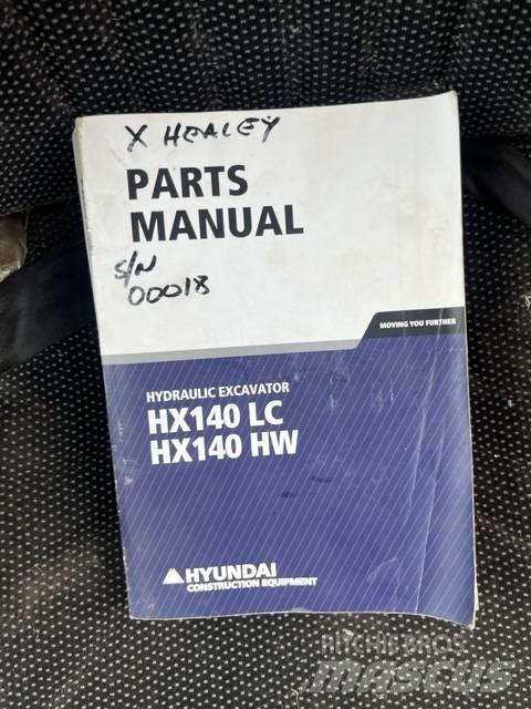 Hyundai HX 140 L Paletli ekskavatörler