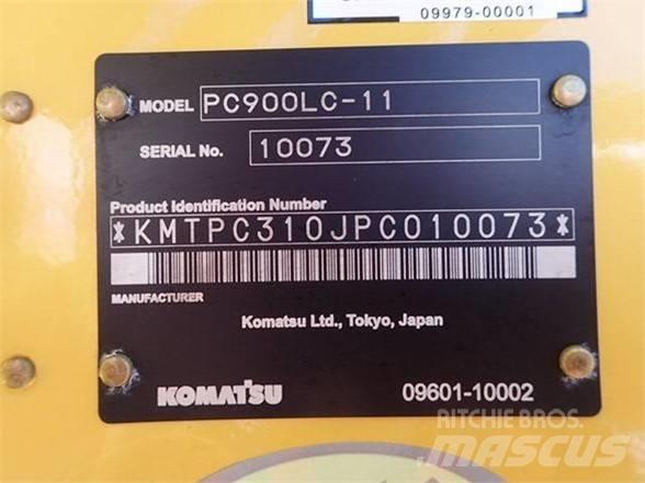 Komatsu PC900LC-11 Paletli ekskavatörler