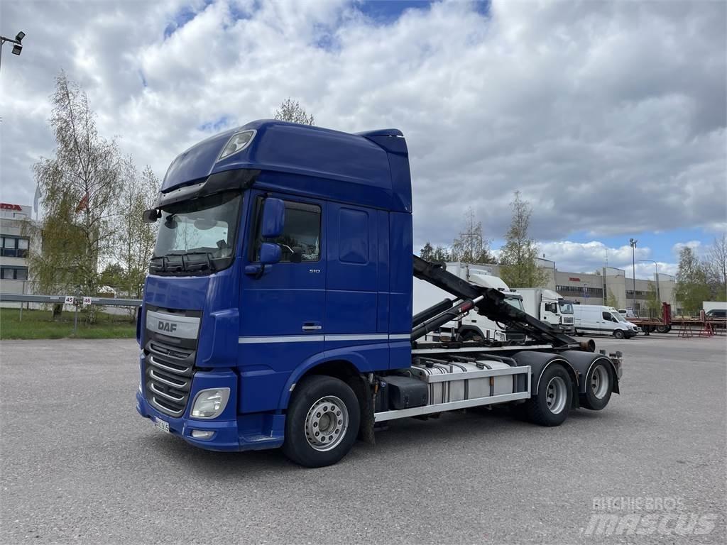 DAF XF510 6x2 Vinçli kamyonlar