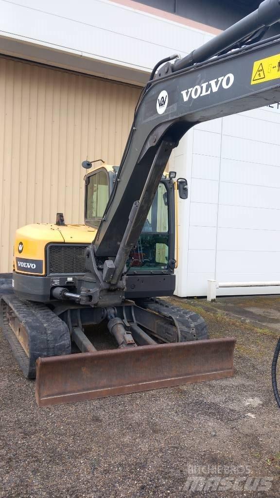 Volvo ECR 88 D Paletli ekskavatörler