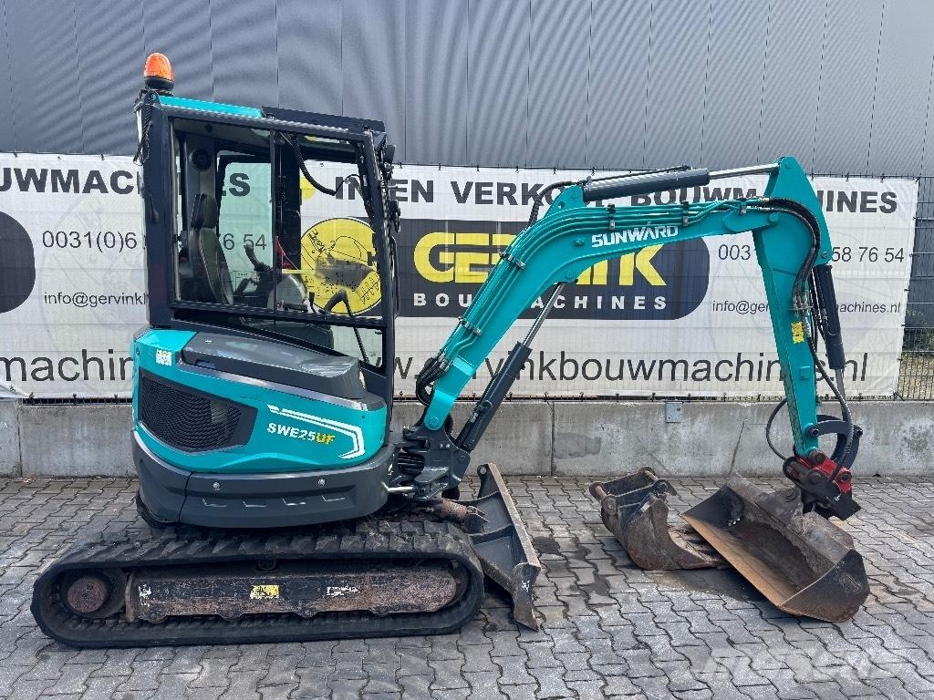 Sunward SWE 25 UF Mini ekskavatörler, 7 tona dek